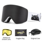 Ski Goggles – Magnetic Lens Change, Anti-Fog, UV400 Protection