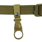 Outdoor Webbing Buckle Bottle Holder with Carabiner
