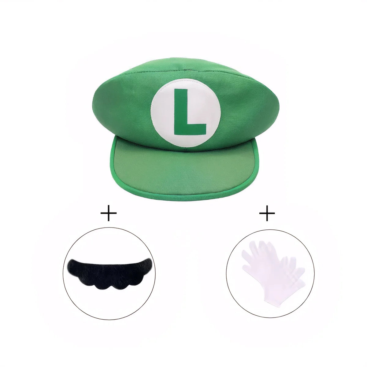 Halloween Luigi & Mario Costume Set