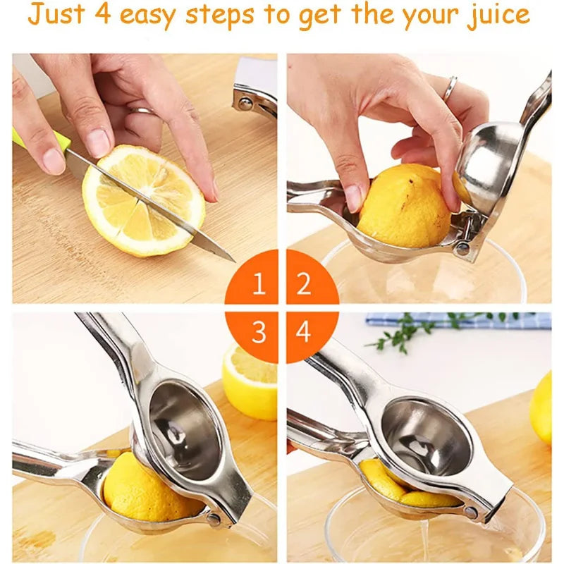 Stainless Steel Manual Lemon Squeezer