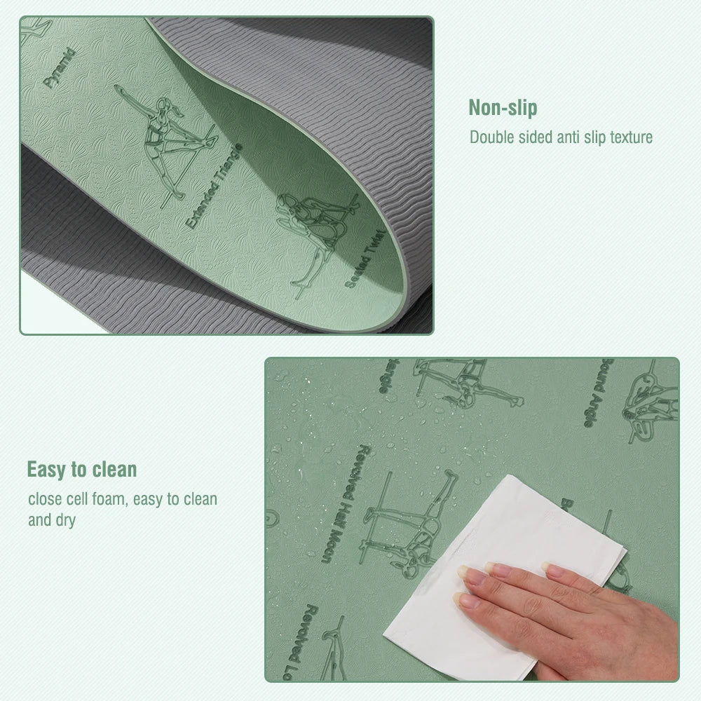 Eco-Friendly TPE Yoga Mat