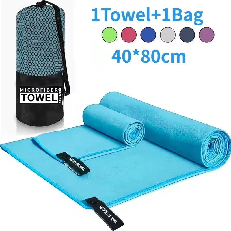 Quick-Dry Microfiber Sports Towel 40×80cm