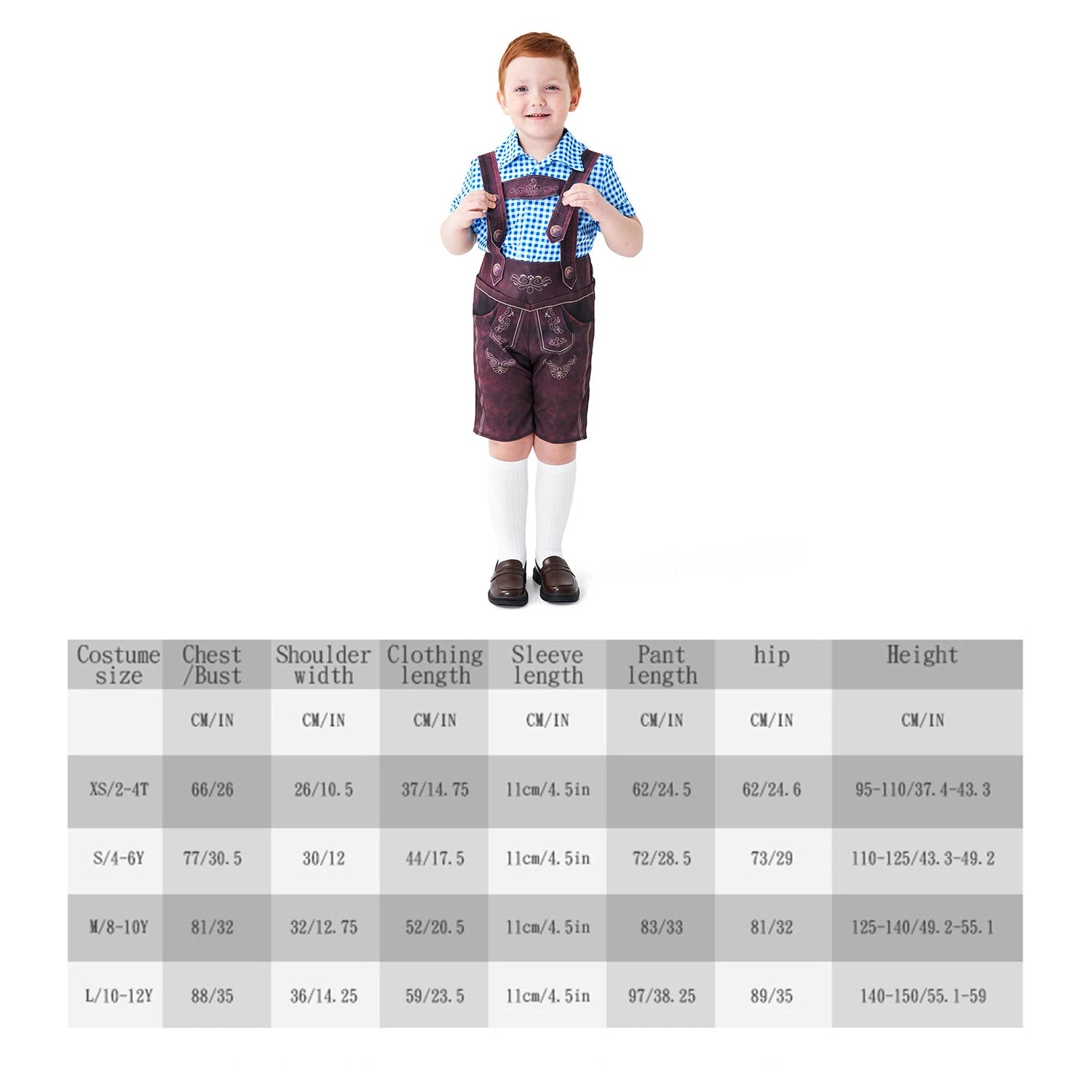 Kids Boys Oktoberfest Costume