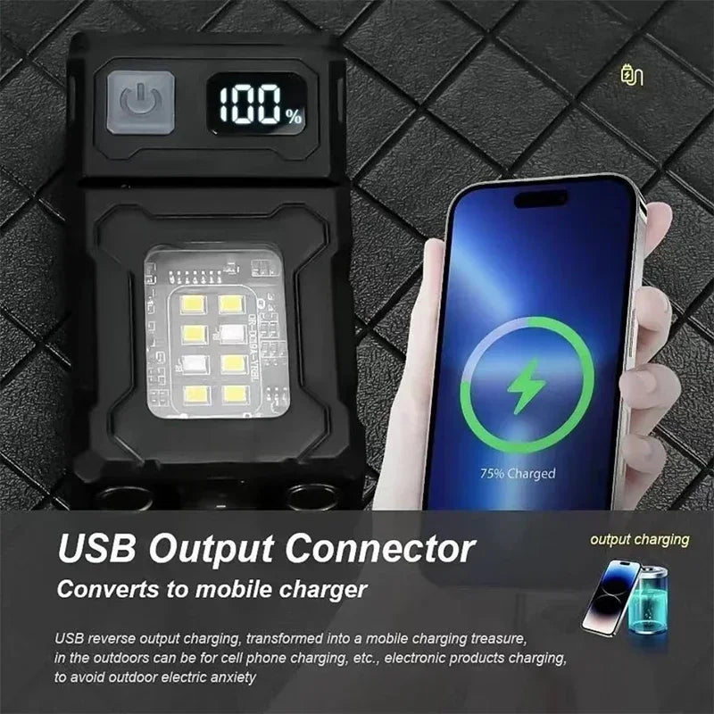 Mini USB Rechargeable LED Flashlight
