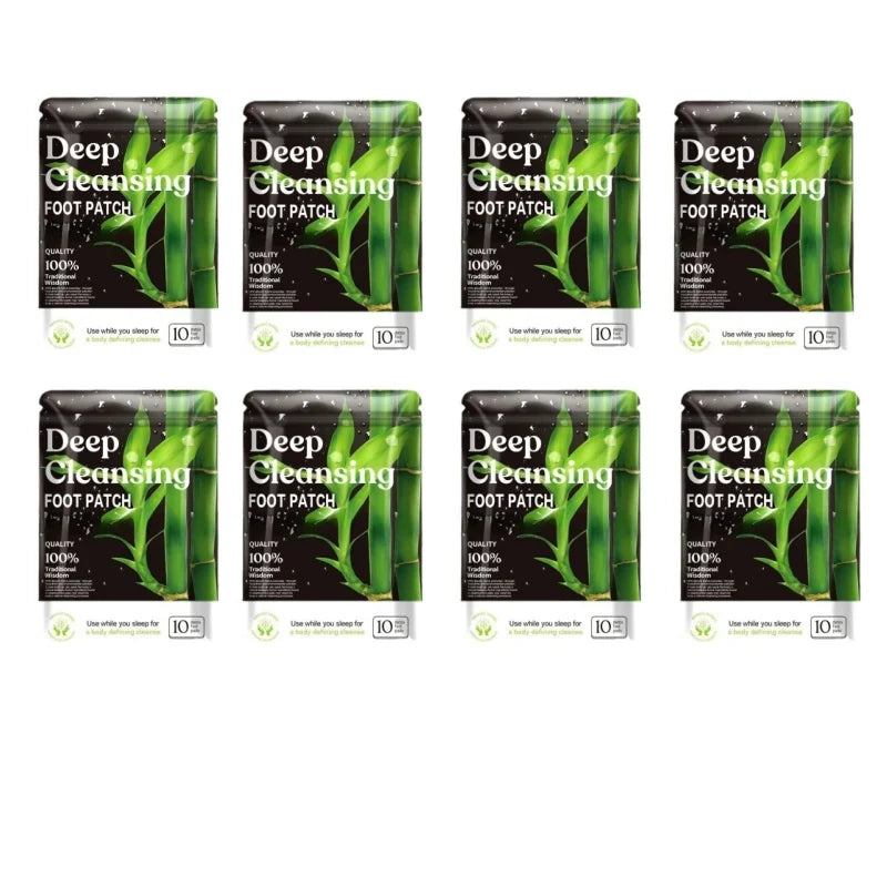 Bamboo Charcoal Mugwort Foot Patches
