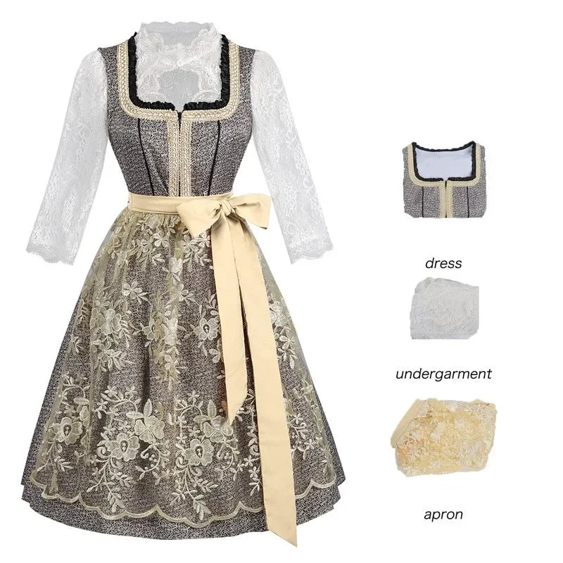 Women's Oktoberfest Dirndl Dress