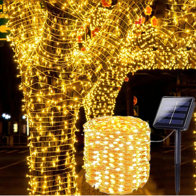 LED Solar Fairy String Lights