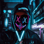 LED Halloween Mask