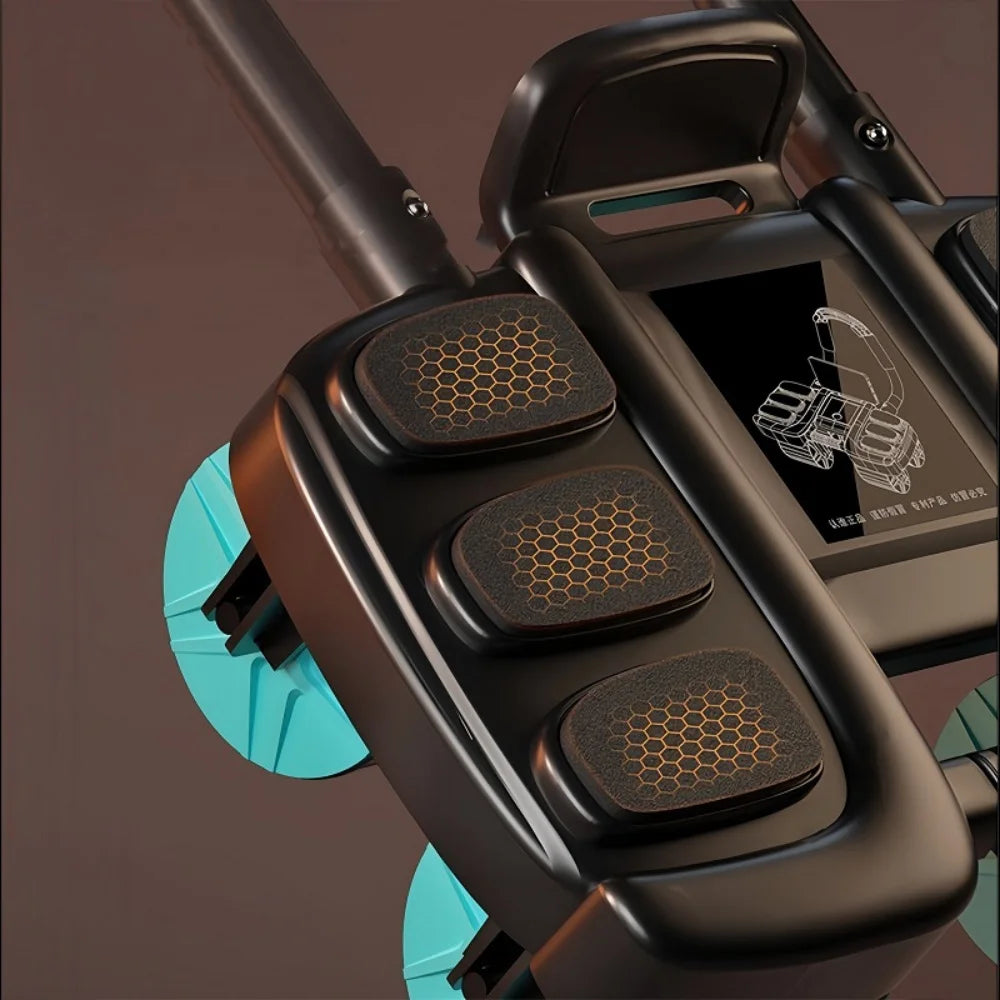 6-Wheel Ab Roller with Automatic Rebound