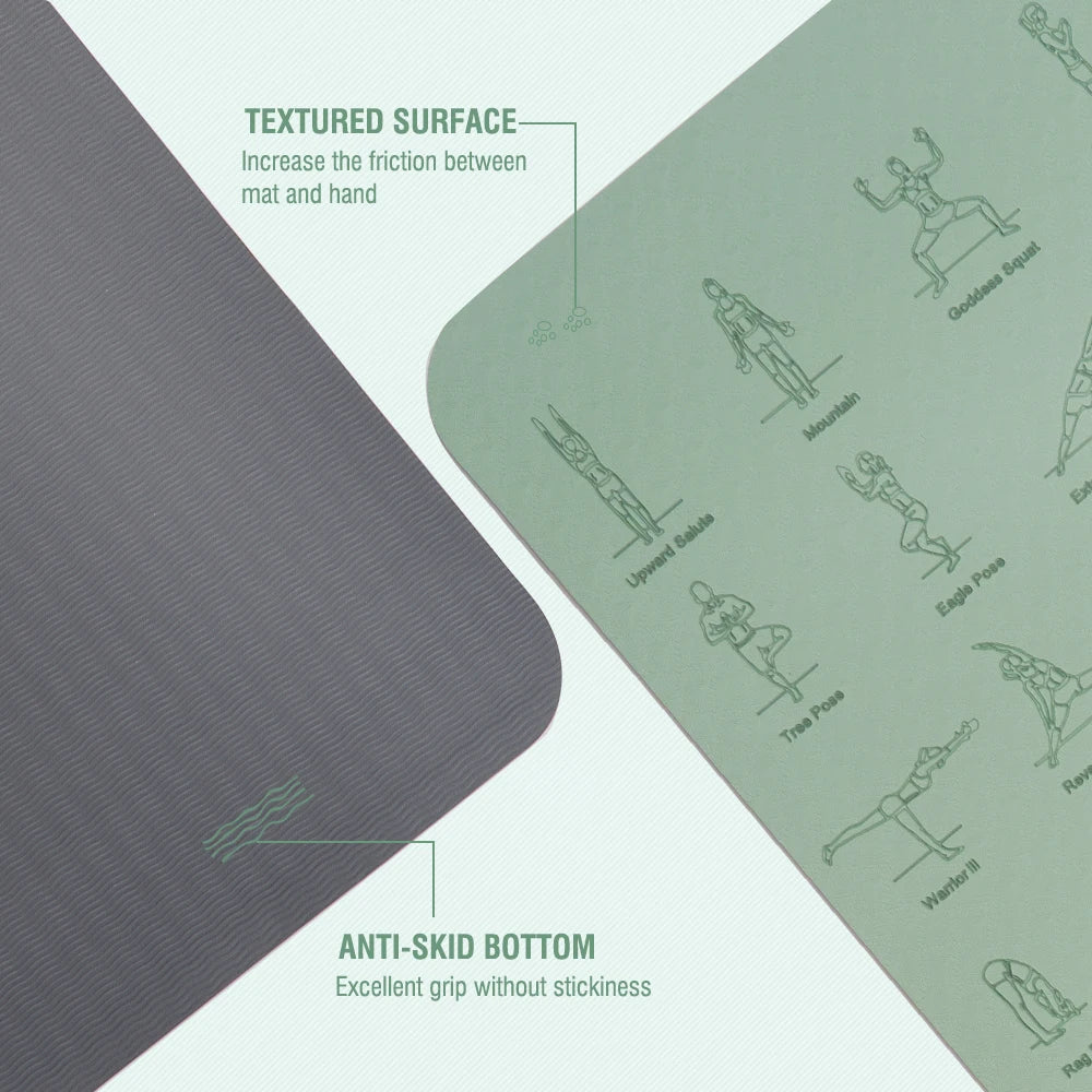 Eco-Friendly TPE Yoga Mat
