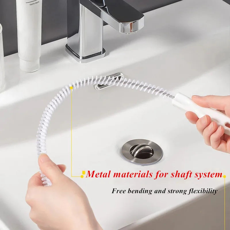 Drain Cleaning Brush – Sink & Pipe Hair Remover