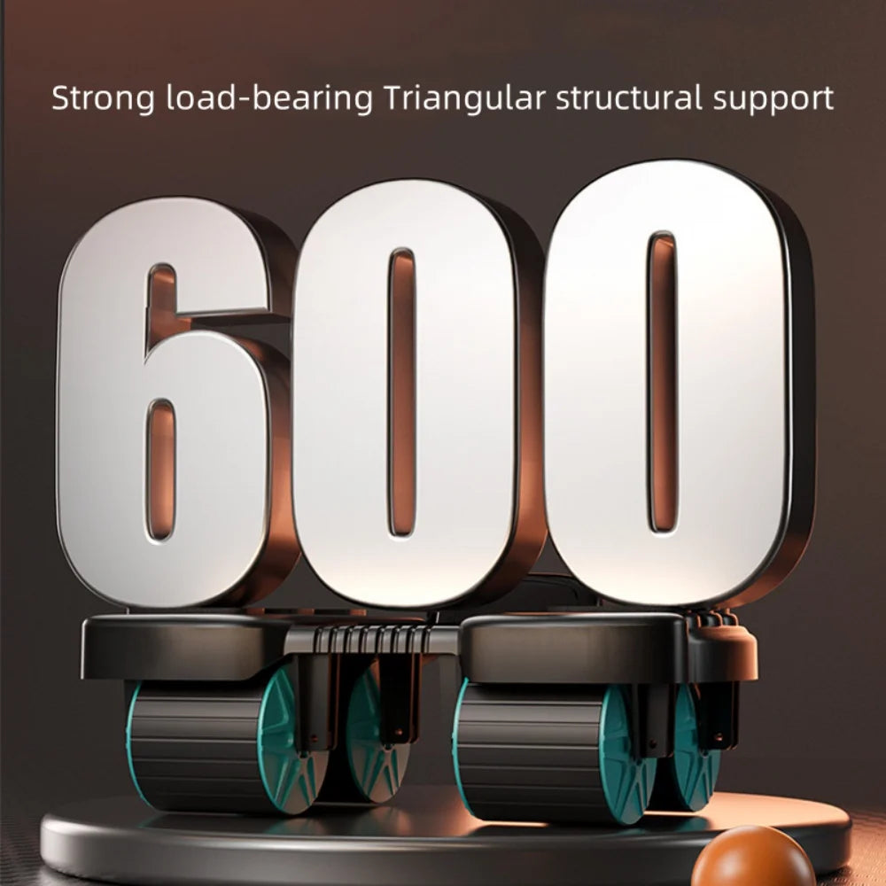 6-Wheel Ab Roller with Automatic Rebound