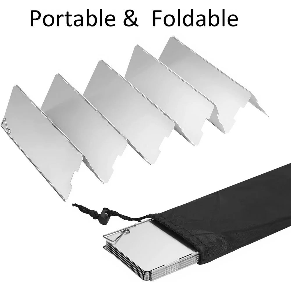 Camping Stove Windshield