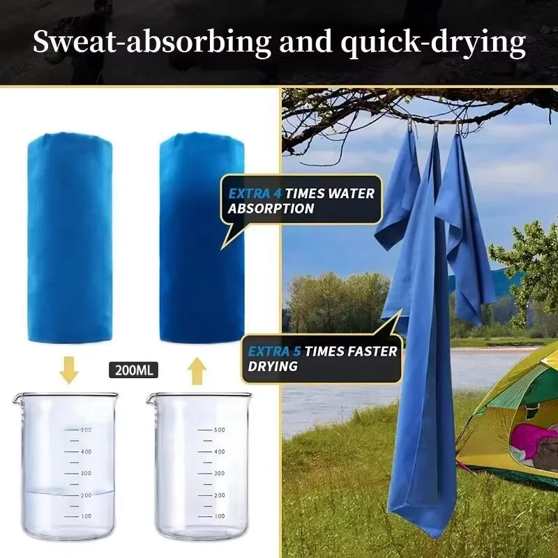 Quick-Dry Microfiber Sports Towel 40×80cm