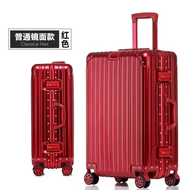 Premium Aluminum-Magnesium Alloy Luggage
