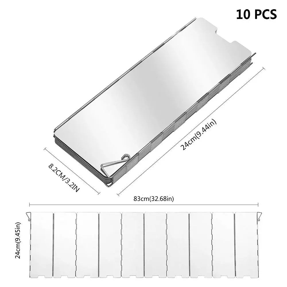 Camping Stove Windshield