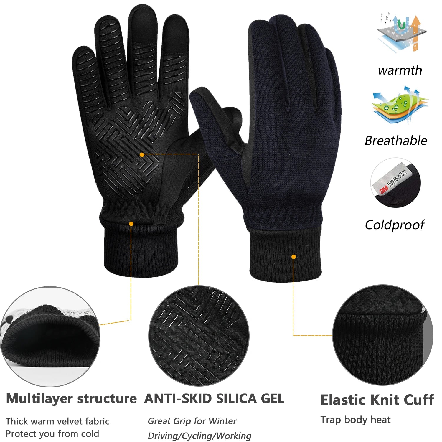 Winter Touchscreen Gloves