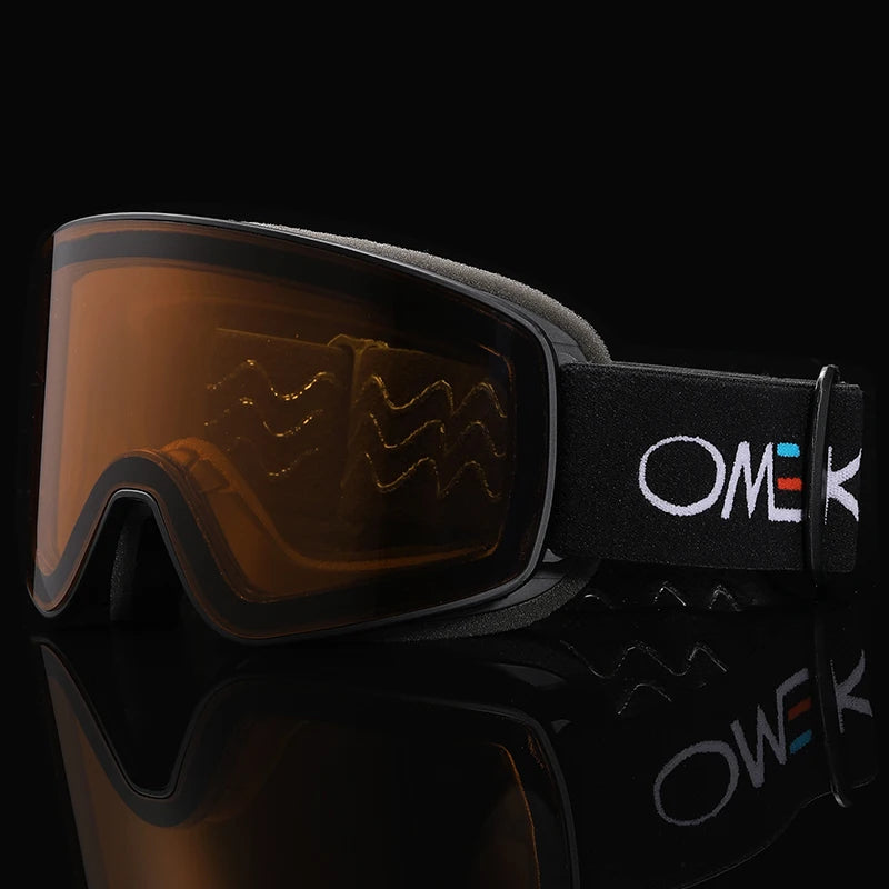 Double Layer Anti-Fog Ski Goggles