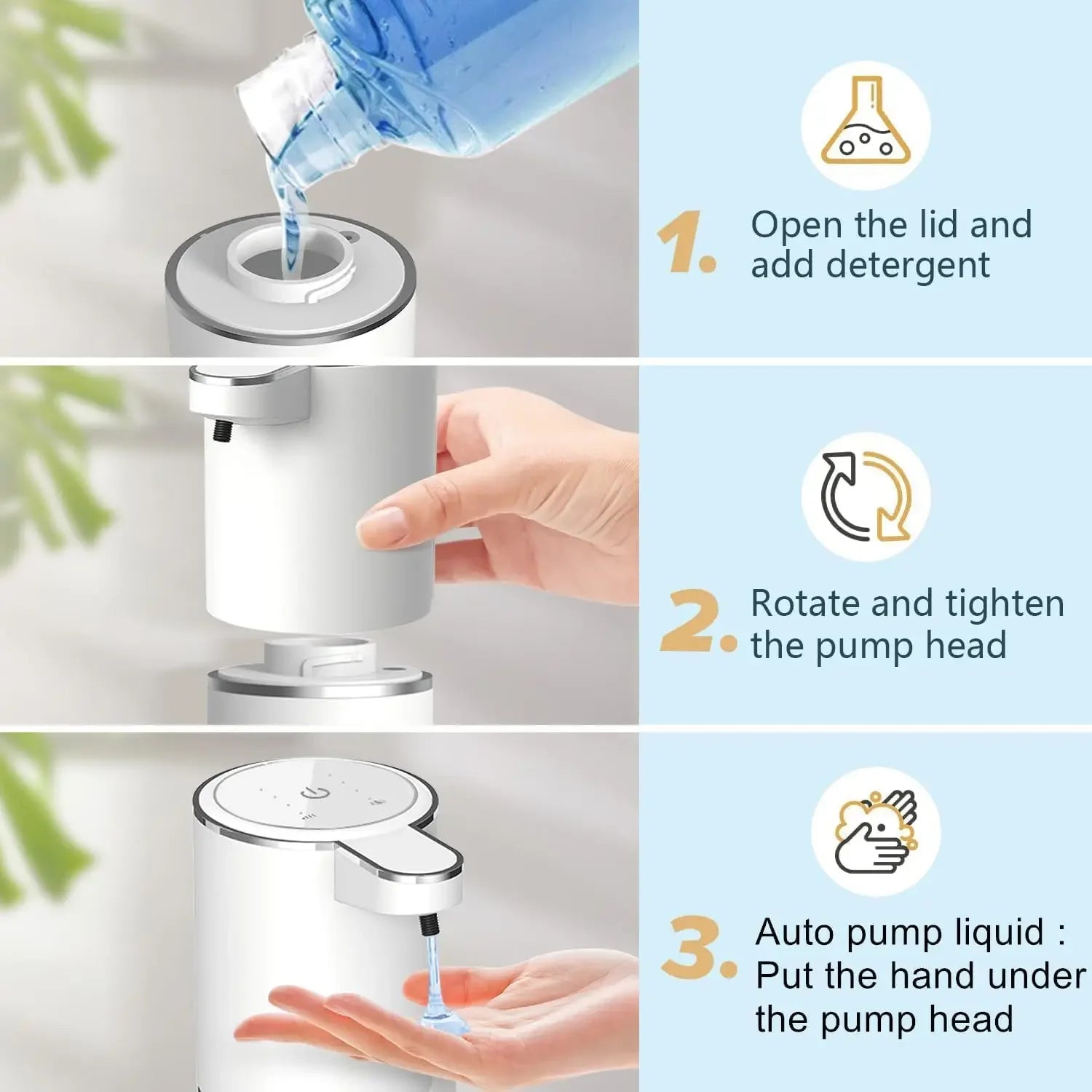 Touchless Automatic Soap Dispenser