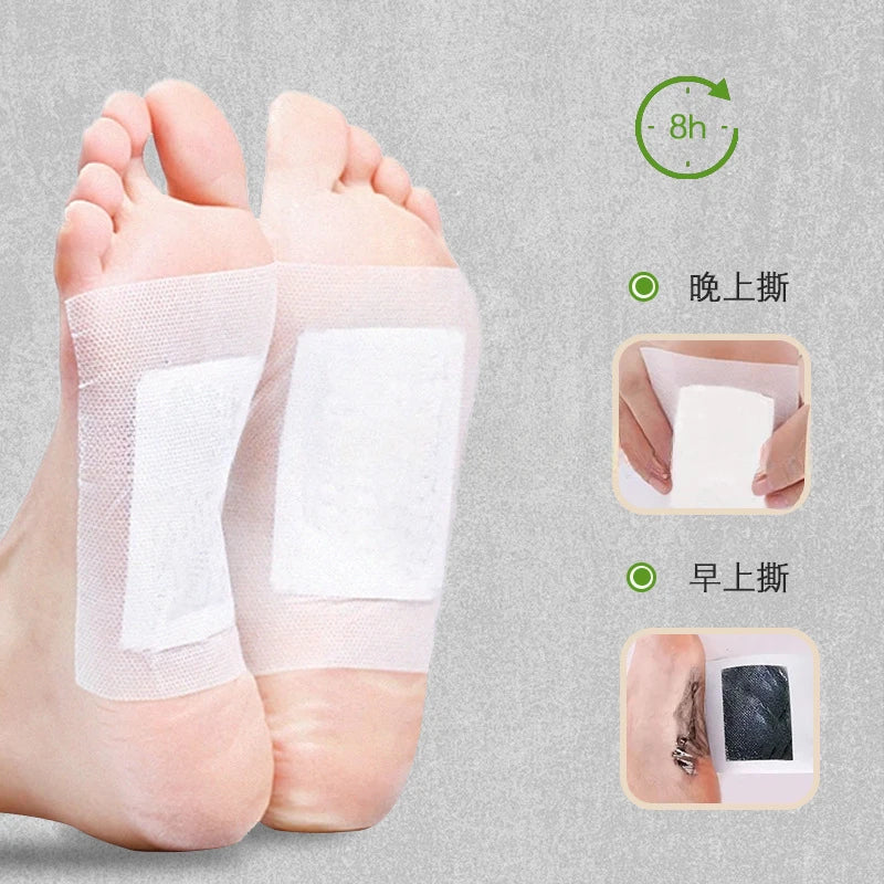 Bamboo Charcoal Mugwort Foot Patches