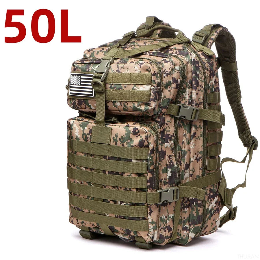 25L / 50L Waterproof Tactical Backpack