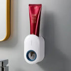 Automatic Toothpaste Squeezer & Brush Holder