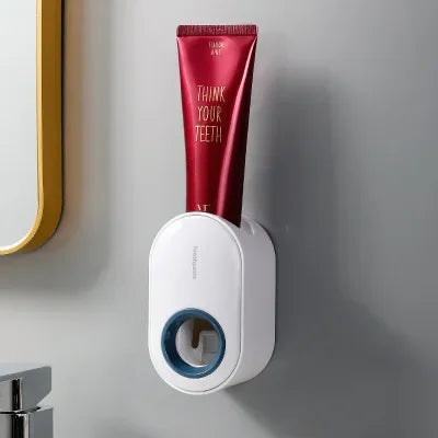 Automatic Toothpaste Squeezer & Brush Holder