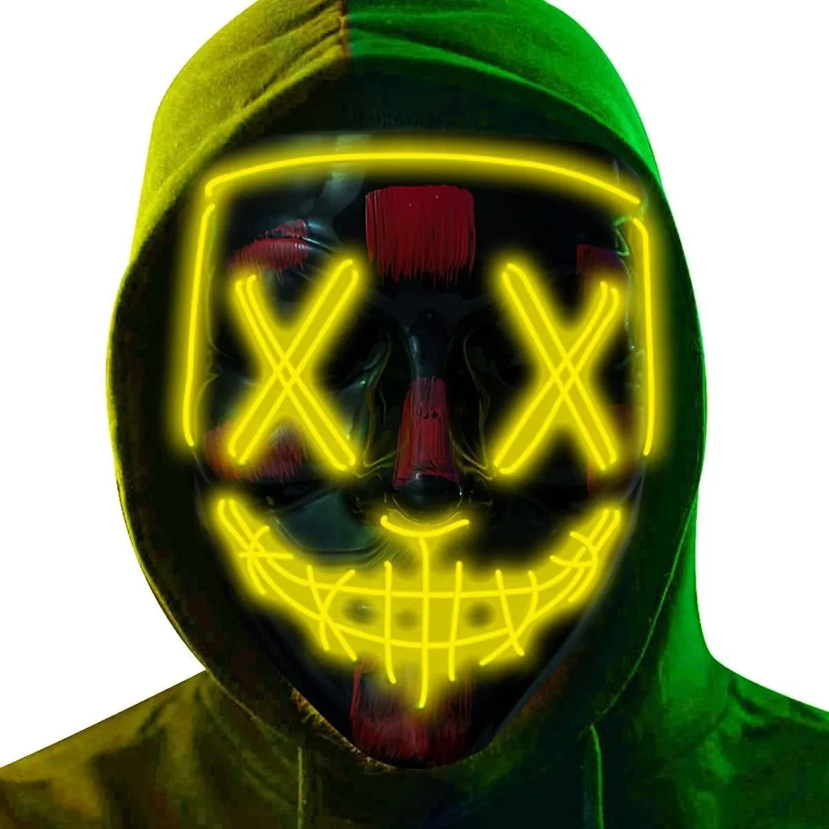 LED Halloween Mask