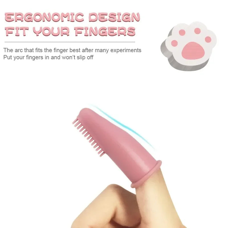 Ultra Soft Silicone Finger Toothbrush