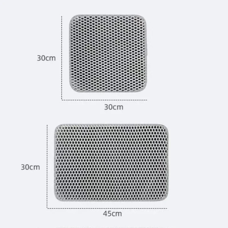Waterproof Double-Layer Cat Litter Mat