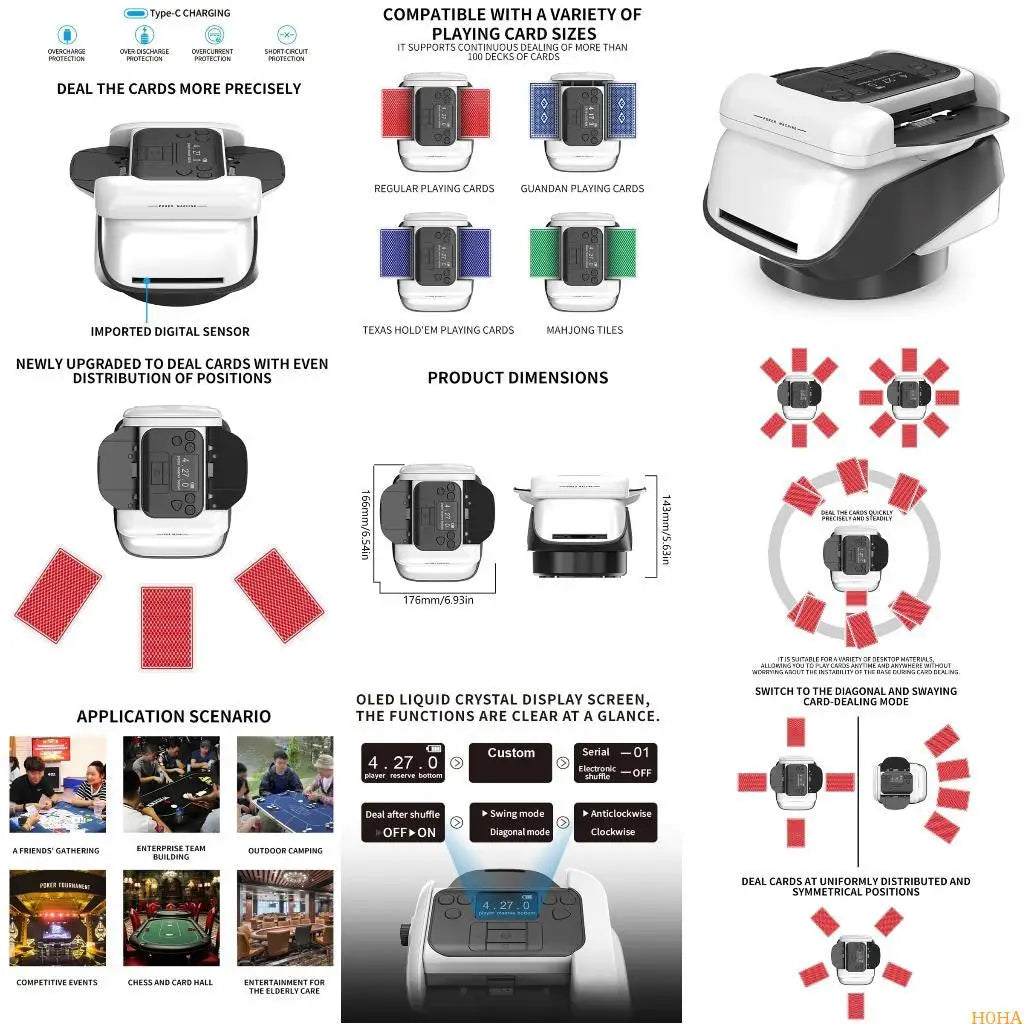 2-in-1 Automatic Cards Dealer Machine