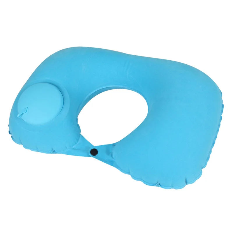 U-Shaped Inflatable Travel Pillow