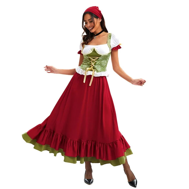 Oktoberfest Bavarian Beer Maiden Costume