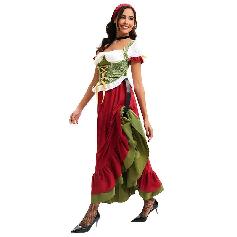 Oktoberfest Bavarian Beer Maiden Costume
