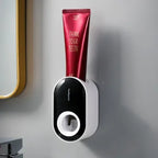 Automatic Toothpaste Squeezer & Brush Holder