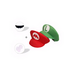 Halloween Luigi & Mario Costume Set