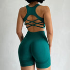 2PCS Women’s Seamless Yoga Set