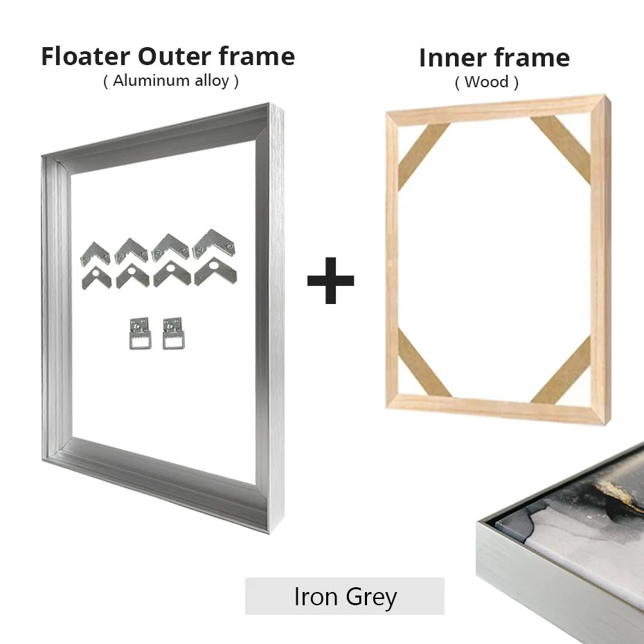 Canvas Floater Frame DIY Kit