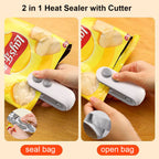 2-in-1 Mini Heat Seal & Cut Sealer