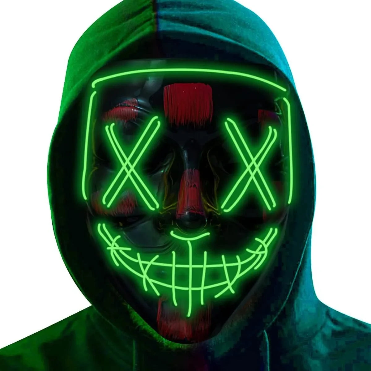 LED Halloween Mask