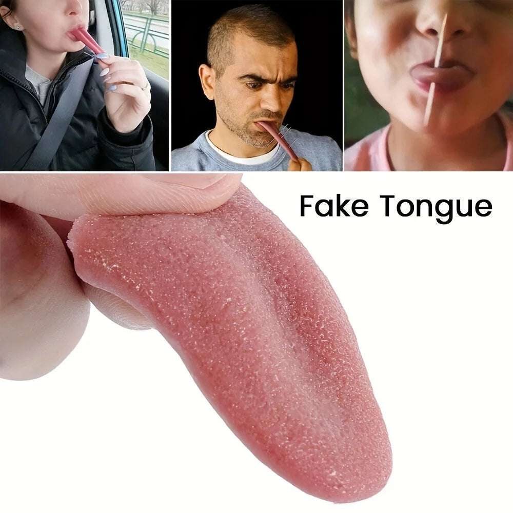 Fake Silicone Tongue