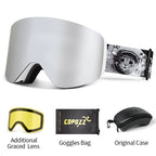 Ski Goggles – Magnetic Lens Change, Anti-Fog, UV400 Protection