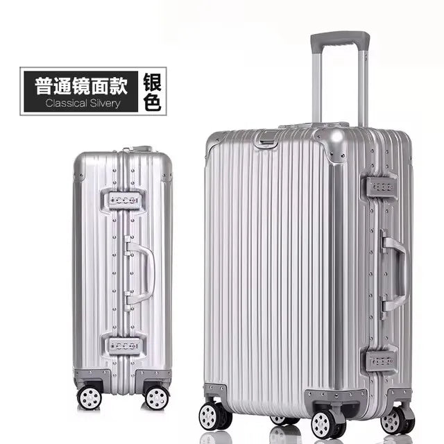 Premium Aluminum-Magnesium Alloy Luggage