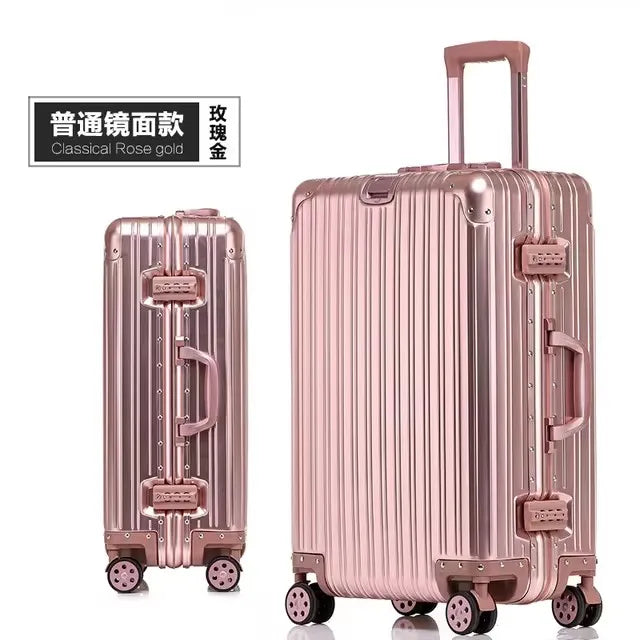 Premium Aluminum-Magnesium Alloy Luggage