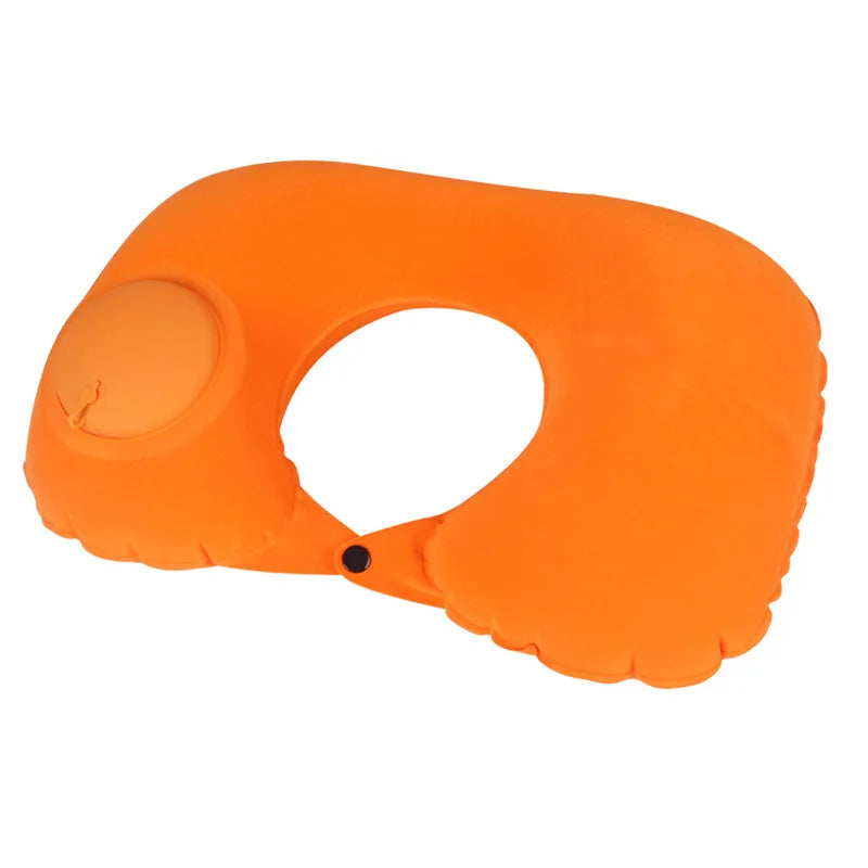 U-Shaped Inflatable Travel Pillow