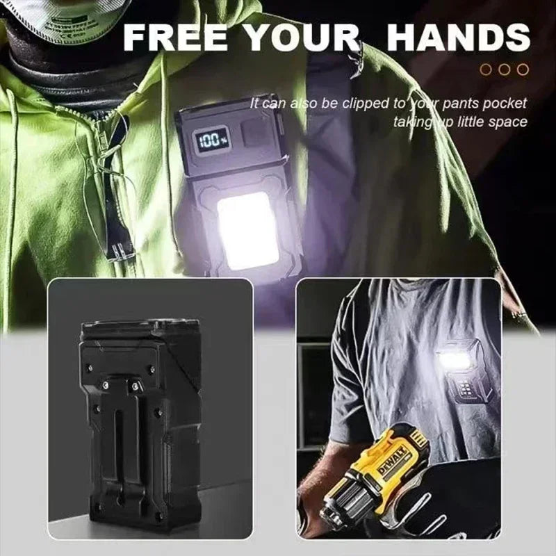 Mini USB Rechargeable LED Flashlight