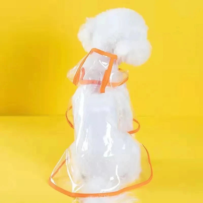 Transparent Dog Raincoat