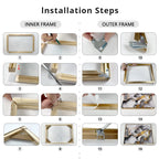 Canvas Floater Frame DIY Kit
