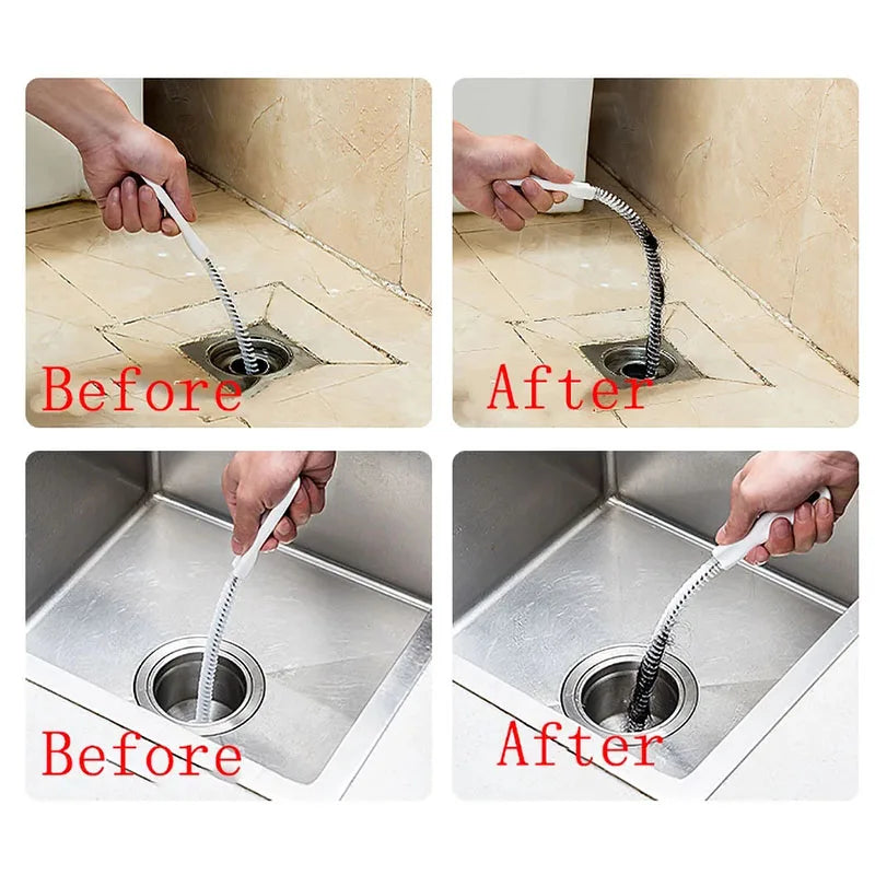Drain Cleaning Brush – Sink & Pipe Hair Remover