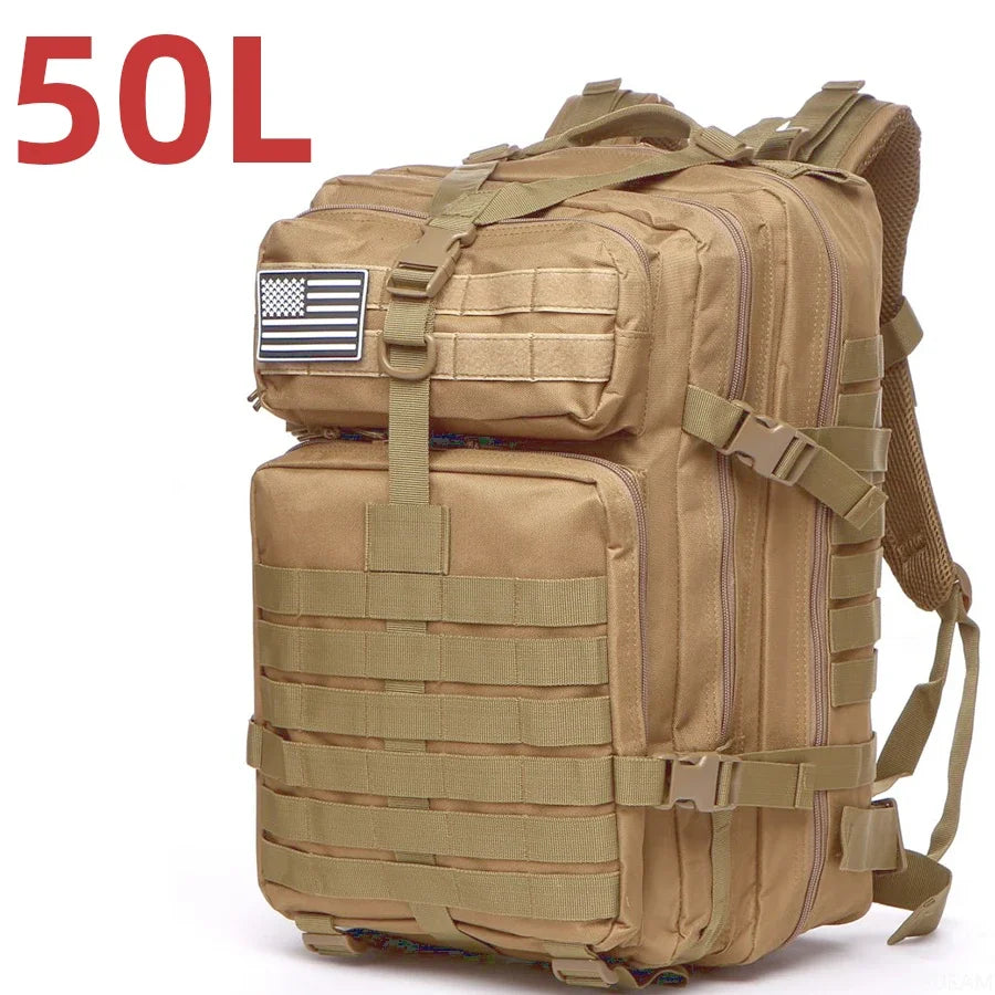 25L / 50L Waterproof Tactical Backpack